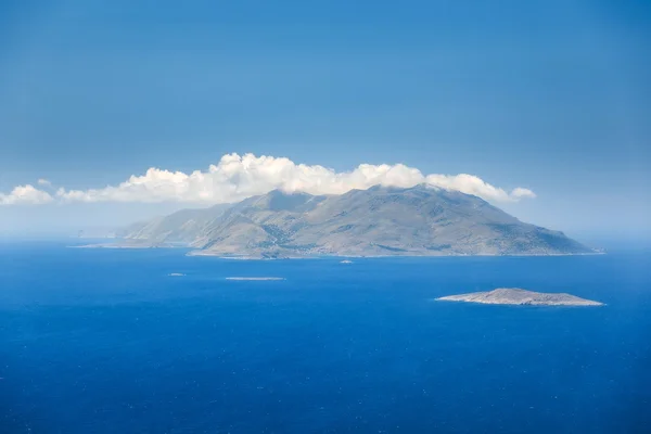 A ilha Chalki. Ilha de Rhodes. Grécia — Fotografia de Stock