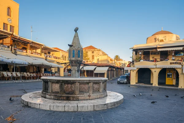 Yunanistan, Rhodes. Çeşme Sidrivani.