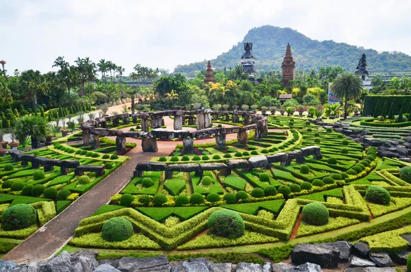 Tropischer Garten Nong Nooch in Pattaya, Thailand — Stockfoto