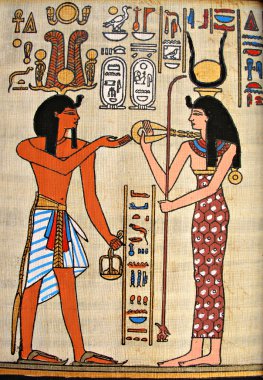 Mısır tanrıçası görüntü - Isis