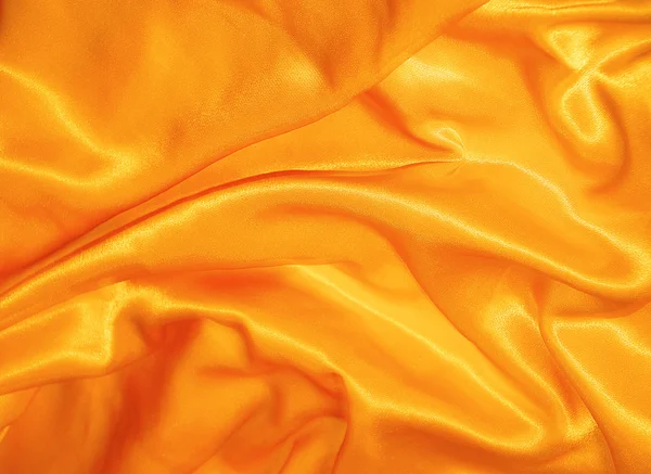 Golden silk, texture or background — Stock Photo, Image