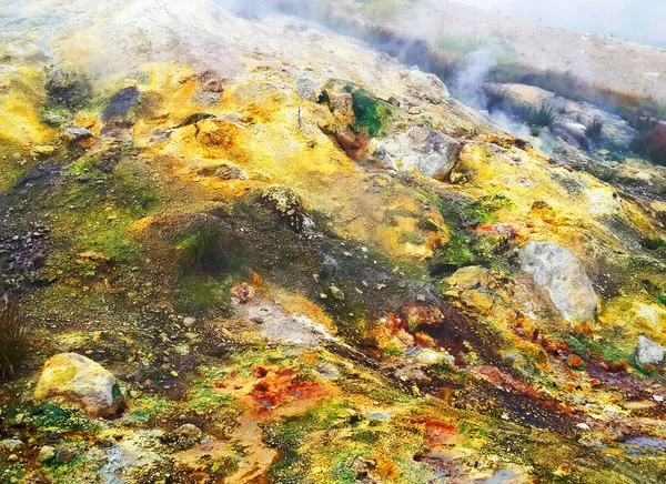 Vadi, Geysers, Milli Parkı - Kamçatka, Rusya Federasyonu — Stok fotoğraf