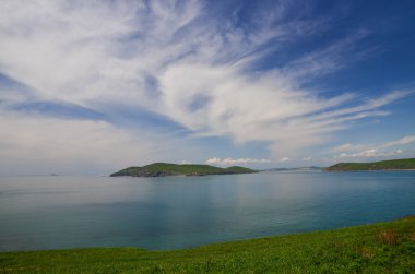 Güzel deniz manzarası, deniz sahne