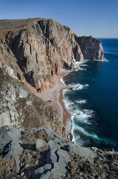 Deniz ve kayalar, deniz kıyısı — Stok fotoğraf