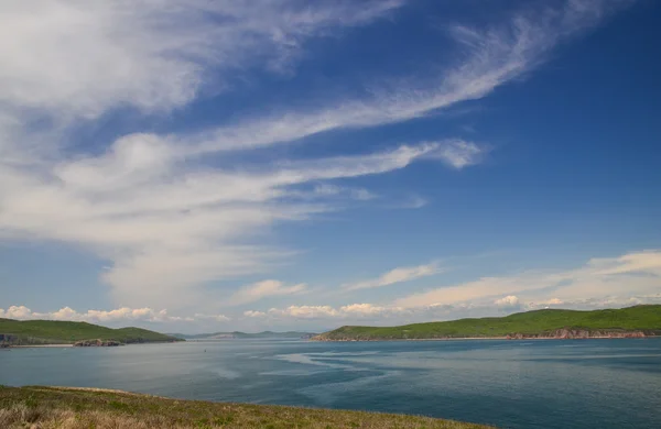 美丽的海景，海景象 — 图库照片