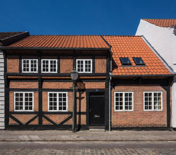 Maison ancienne à Ribe, Jutland du Sud, Danemark — Photo