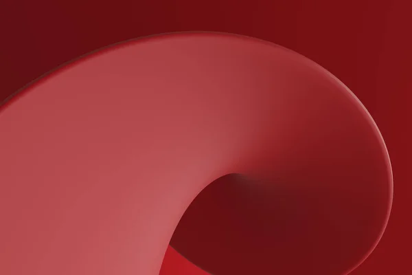 Roter Abstrakter Computer Generierte Verzerrte Wellenform — Stockfoto