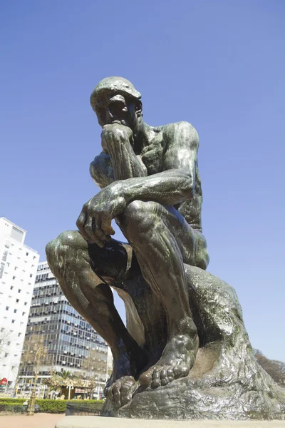 O pensador por rodin — Fotografia de Stock