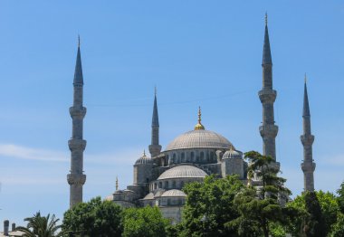 Mavi Cami, (Sultanahmet Camii), İstanbul, Türkiye.