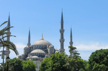 Mavi Cami, (Sultanahmet Camii), İstanbul, Türkiye.