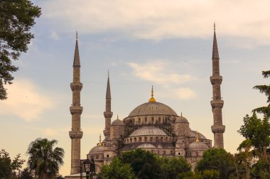 Mavi Cami, (Sultanahmet Camii), İstanbul, Türkiye.