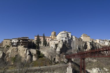 cuenca, İspanya'nın panoramik.