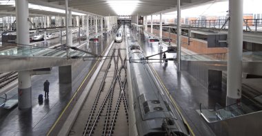 Atocha, Madrid, İspanya.