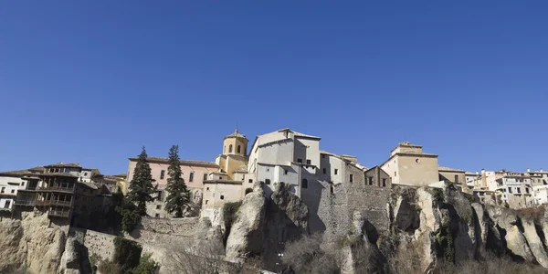 Panoramisch van cuenca, Spanje. — Stockfoto