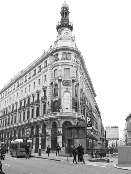 Gran Vía de Madrid. España —  Fotos de Stock