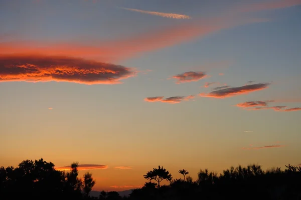 Por do sol foto como fundo — Fotografia de Stock