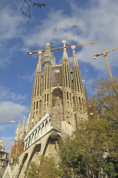 Sagrada Familia Temple in Barcelona — Stock Photo, Image