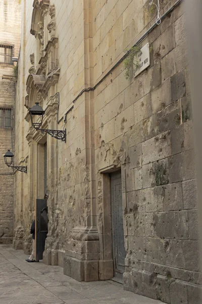 Barrio gótico de Barcelona — Foto de Stock