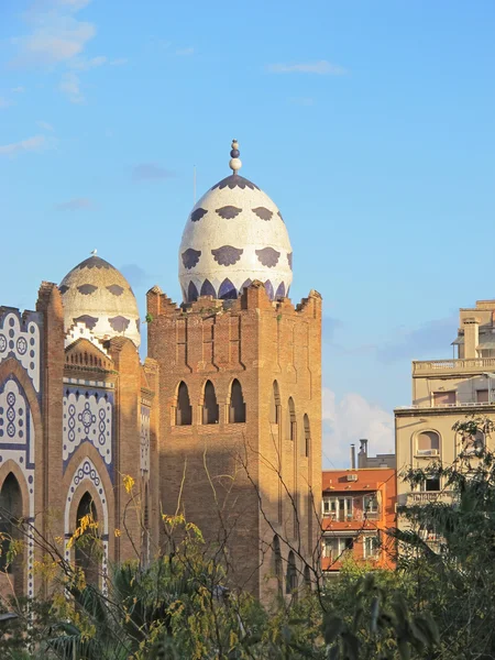 Plaza de Toros van Barcelona, Catalonië, Spanje — Stockfoto