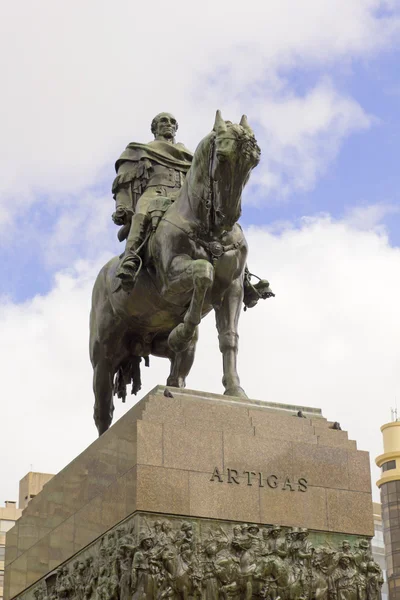 Estatua de General Artigas — Foto de Stock