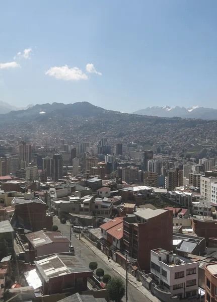 La Paz, ボリビアの都市の景観 — ストック写真