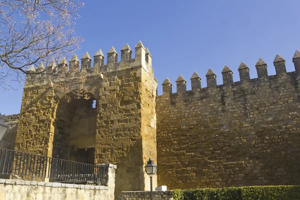Antiguas murallas de la ciudad de Córdoba — Foto de Stock