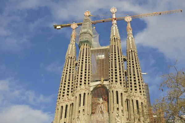 Sagrada Familia Temple in Barcelona — Stock Photo, Image