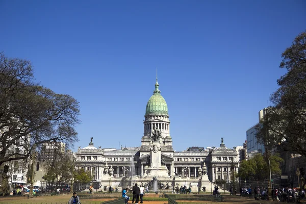 O Congresso Nacional em Buenos Aires, Argentina — Fotografia de Stock