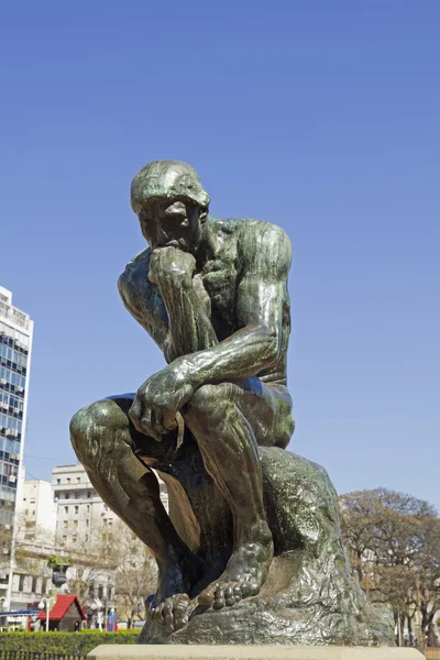 Il Pensatore di Rodin — Foto Stock