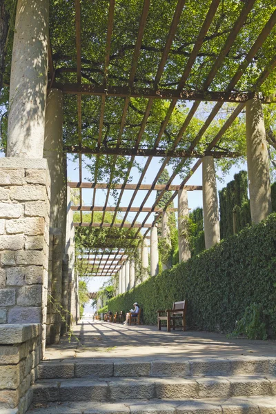 Jardins de Teatre Grec, Barcelona — Fotografia de Stock