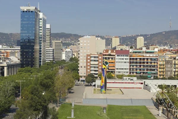 Blick auf barcelona, spanien — Stockfoto