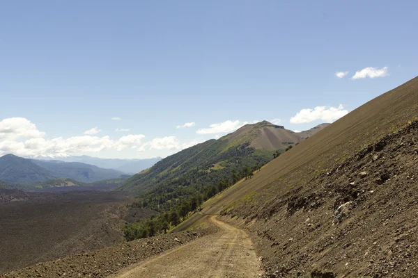 Landscape land of volcanoes, Chile — Stock Photo, Image