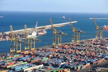 Bağlantı noktası Barcelona - lojistik alanı