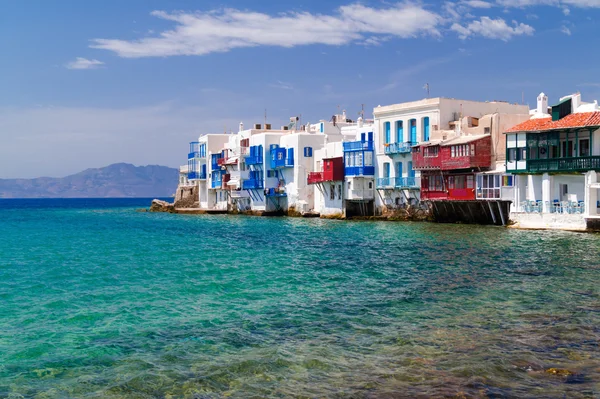 küçük bir Venedik mykonos island, Yunanistan'ın panoramik manzarasını