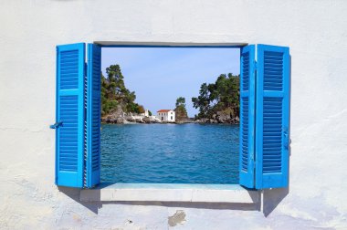 geleneksel Yunan Şapeli parga, Yunanistan