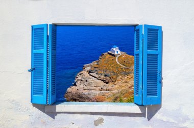 Kilisenin yedi şehit sifnos Island, Kiklad Adaları