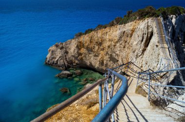 Porto katsiki beach lefkada Adası, Yunanistan