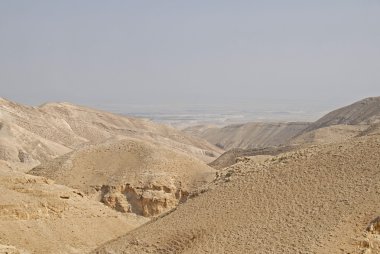 wadi çöl Kanyon kelt İsrail