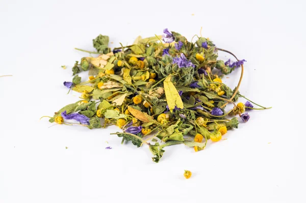 Herb mix in white background — Stock Photo, Image