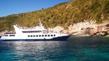 Paxoi adalarında, İyon Denizi, Yunanistan gezisi