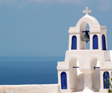 santorini Adası, gre oia köyün geleneksel mimari