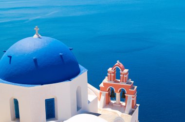 santorini Adası, gre oia köyün geleneksel mimari