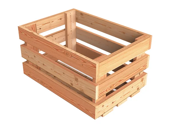 Caja de madera — Foto de Stock