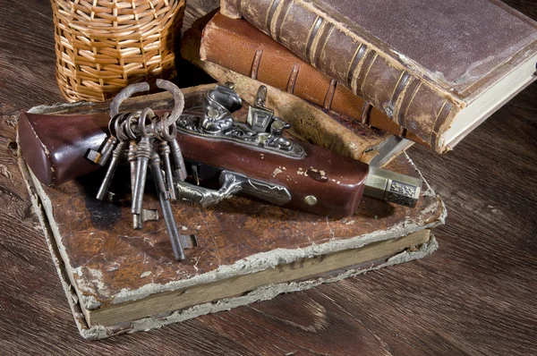 Workplace carpenter. Wood and a few tools — Stock Photo, Image