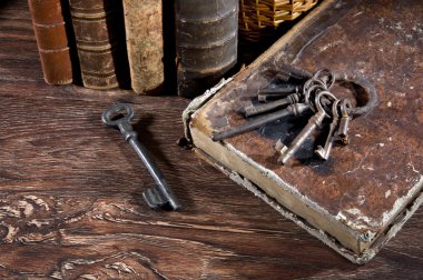 Eski anahtarları. Bir kez onlar-ebil açık farklı kilitleri