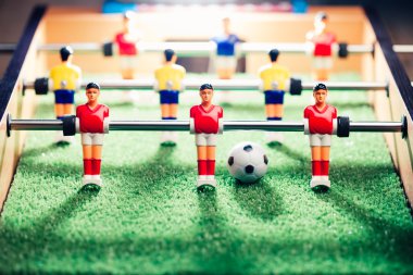 Tablo futbol oyunu, soyut açık