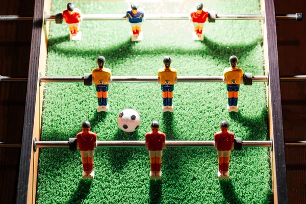 Προβολή του πίνακα ποδοσφαίρου παιχνίδι, top — Φωτογραφία Αρχείου