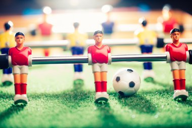 Tablo futbol oyunu, soyut açık