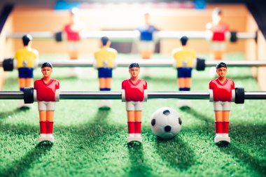 Tablo futbol oyunu, soyut açık