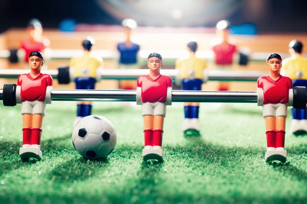 テーブル サッカー ゲーム, 抽象的な光 — ストック写真